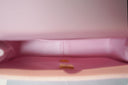 Chanel Pink Iridescent Flap Bag with Pearl Detail