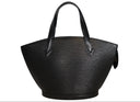 Louis Vuitton Saint Jacques handbag in black Epi leather