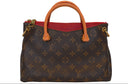 Louis Vuitton Pallas BB Monogram Canvas Red AB