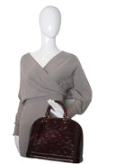 Louis Vuitton Wilshire Vernis Amarante Tote