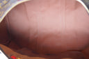 Louis Vuitton Keepall 50 Monogram Red Leather Trim