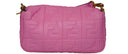 Fendi Embossed Leather Baguette