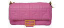 Fendi Embossed Leather Baguette