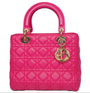 Lady Dior Hot Pink Medium
