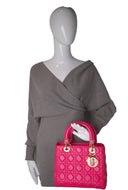 Lady Dior Hot Pink Medium