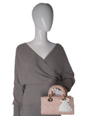 Dior D-Joy Powder Pink Cannage Lambskin