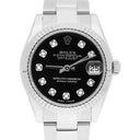 Rolex Datejust 31mm 178274 Black Diamond Dial Oyster Watch