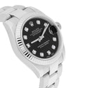 Rolex Datejust 31mm 178274 Black Diamond Dial Oyster Watch