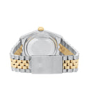 Rolex Datejust 36 with White Roman Diamond Dial - 16233G Fluted Bezel Jubilee Bracelet Watch