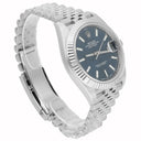 Rolex Datejust 41mm Blue Index Dial Stainless Steel Jubilee Watch 126334-0002 - 2017