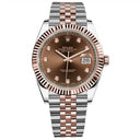 Rolex Datejust Jubilee 126331-0004 41mm Stainless Steel & Rose Gold Chocolate Diamond Dial 2024