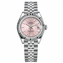 Rolex Lady-Datejust 28mm Jubilee 279174 Stainless Steel Watch Pink Index Dial