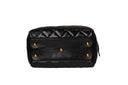 Chanel - Small Bowling Bag Patent Crumpled Calfskin & Gold-Tone Metal Black