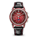 Patek Philippe Grand Complications 5271/12P-010 Red Dial Platinum Diamond Bezel Watch
