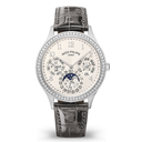 Patek Philippe Grand Complications 7140G-001 Silvery sunburst Dial White Gold- Self-winding Watch