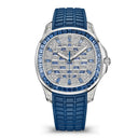 Patek Philippe Aquanaut 5268/461G-001 Baguette-cut diamonds and Sapphires Dial White gold Watch