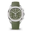 Patek Philippe Aquanaut 5968G-010 Khaki green Dial White gold Watch