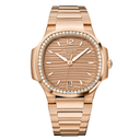 Patek Philippe Nautilus 7118/1200R-010 Golden brown opaline Dial Rose gold Watch