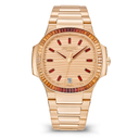 Patek Philippe Nautilus 7118/1300R-001 Rose-gilt waves motif Dial Rose gold Watch