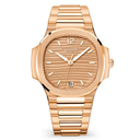 Patek Philippe Nautilus 7118/1R-010 Golden brown opaline Dial Rose gold Watch