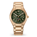 Patek Philippe Twenty-4 7340/1R-010 Sunburst Olive Green Dial Rose Gold Watch
