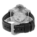 Panerai Luminor 1950 3 Days GMT 44mm Stainless Steel With Black Leather Watch Black Dial pam00321