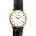 Patek Philippe Calatrava 3520DJ-001 33mm Yellow Gold With Black Leather Watch