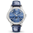 Patek Philippe Perpetual Calendar 5207G-001 White Gold With Blue Leather Watch Blue Dial 2020