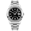 Rolex 116300 Datejust II 41mm Stainless Steel with Black Dial Watch 2015