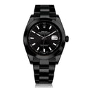 Rolex 41mm Datejust II Black PVD/DLC Watch Oyster Band Black Dial