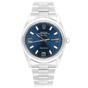 Rolex Air King 14000 34mm Blue Stainless Steel Oyster Watch