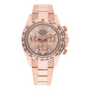 Rolex Cosmograph Daytona 116505-0017 Pink Diamond Dial 18K Rose Gold Box/Papers