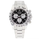 Rolex Cosmograph Daytona 18k White Gold Watch Black Dial "Baby LeMans" 126509