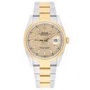 Rolex Datejust 36mm 126203-0040 Golden Motif Dial Oystersteel and Yellow Gold Bracelet - 2022