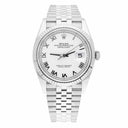 Rolex Datejust 126234 Stainless Steel 36mm White Roman Dial Jubilee Bracelet