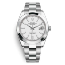 Rolex Datejust 41mm Oyster 126300-0005 Stainless Steel Watch White Dial