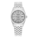 Rolex Datejust 36mm Stainless Steel 16014 Silver Index RT Dial, Circa - 1985