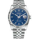 Rolex Datejust 36mm 116234 Blue Index Dial Stainless Steel Jubilee Bracelet Watch