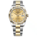 Rolex Datejust 36mm 126233-0018 Oyster Bracelet Stainless Steel & Yellow Gold with Champagne Diamond Dial 2024