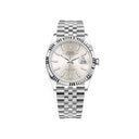 Rolex Datejust 36mm 126234-0013 Stainless Steel and White Gold Watch with Silver Index Dial Jubilee 2024
