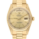 Rolex Day-Date 18038 36mm Champagne Dial With President Yellow Gold Bracelet