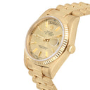 Rolex Day-Date 18038 36mm Champagne Dial With President Yellow Gold Bracelet