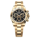 Rolex Daytona 40mm 126508-0004 Oyster Yellow Gold Watch Black Dial 2024