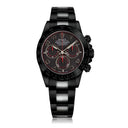 Rolex Daytona Black/Red Arabic Racing Dial Black PVD/DLC Coated  Watch 116523