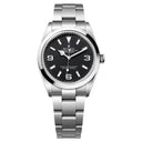 Rolex Explorer 1 Oyster 124270-0001 36mm Stainless Steel with Black Arabic & Index Dial Watch 2024
