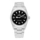 Rolex Explorer 114270 Black 36mm 3-6-9 Stainless Steel Oyster Watch MINT