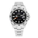 Rolex Explorer II Black Dial 42mm 216570 Stainless Steel Mens Watch Complete
