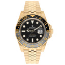 Rolex GMT-Master 40mm Jubilee 126718GRNR-0001 Yellow Gold Watch Black Dial 2025