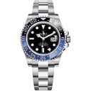 Rolex GMT-Master II Batman Oyster Bracelet 126710BLNR-0003 40mm Stainless Steel with Black Dial Watch 2024