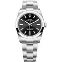 Rolex Oyster Perpetual 124200-0002 34mm Stainless Steel with Black Dial Watch 2024